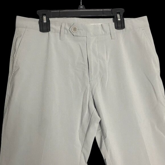 Devereux Proper Threads Mens Gray Athletic Fit Casual Chino Dress Pants Size 34 - Picture 3 of 7